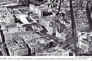 176- Alger - Vue d'avion